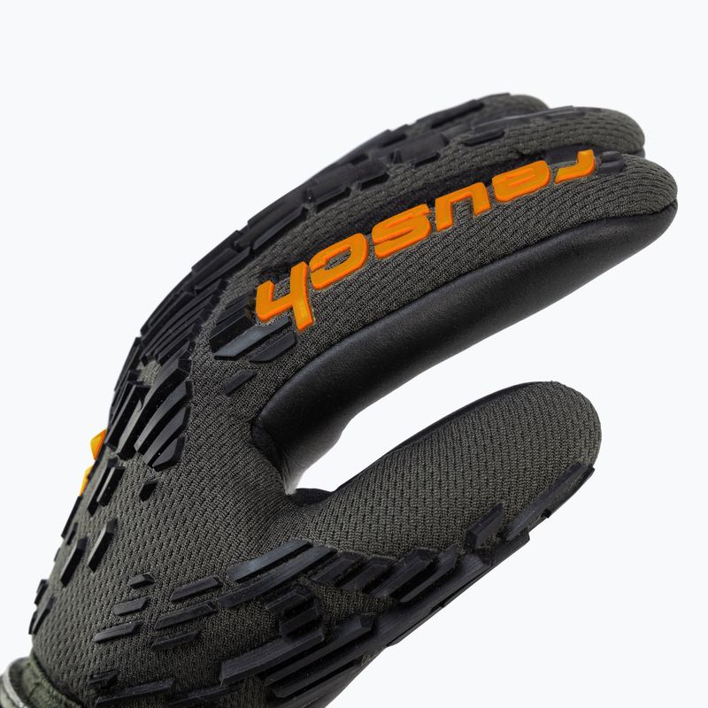 Reusch Attrakt Freegel Silver Finger Support Junior вратарски ръкавици черно-зелени 5372030-5555 3