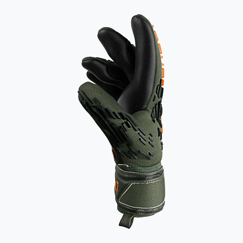 Reusch Attrakt Freegel Silver Junior вратарски ръкавици чернозелени 5372035-5555 7