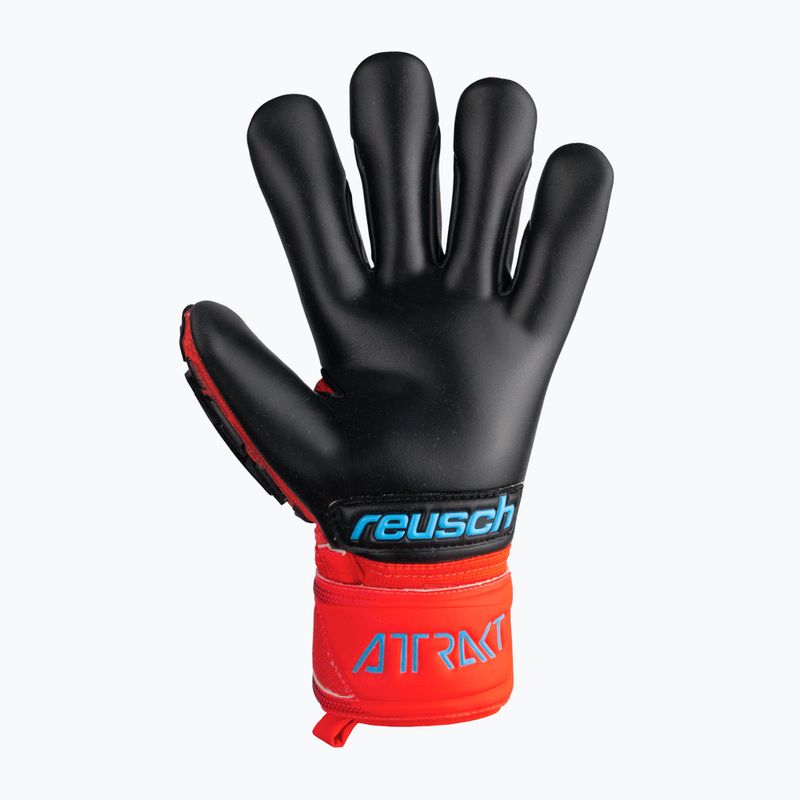 Reusch Attrakt Freegel Gold Finger Support Вратарски ръкавици червени 5370130-3333 5
