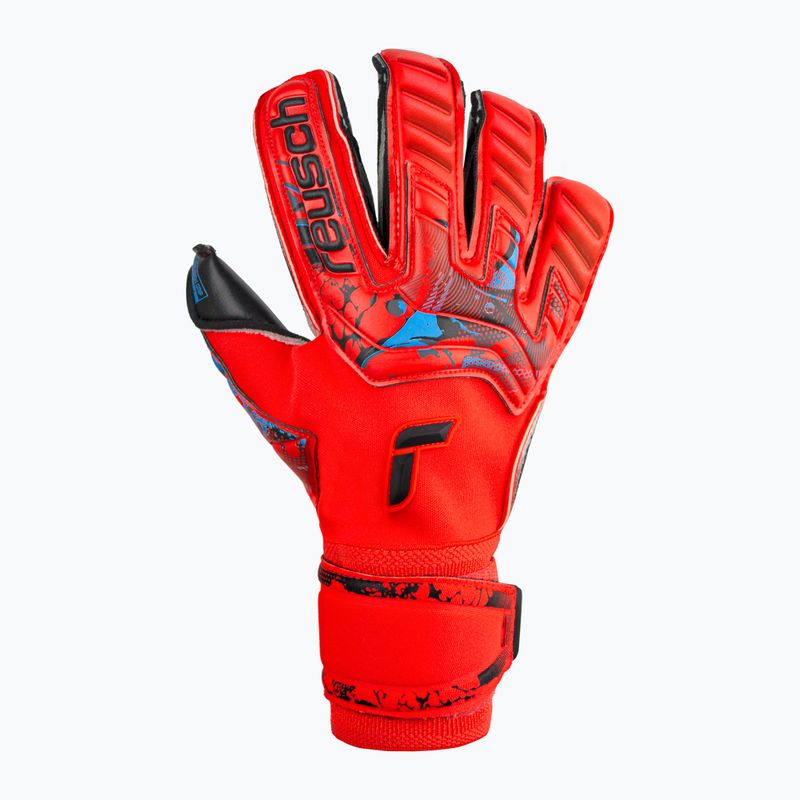 Reusch Attrakt Gold X Evolution Cut вратарски ръкавици червени 5370964-3333 4
