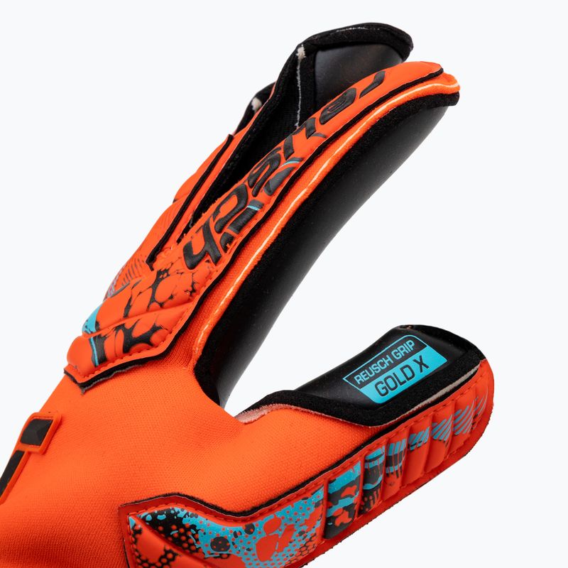 Reusch Attrakt Gold X Evolution Cut вратарски ръкавици червени 5370964-3333 3