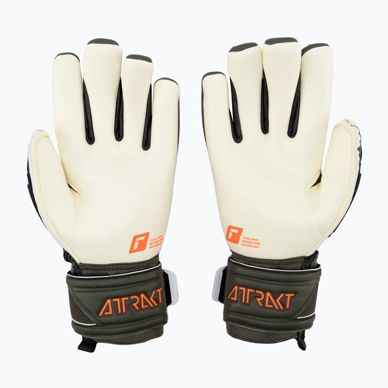 Reusch Attrakt Freegel Gold X green вратарски ръкавици 5370935-5556 2