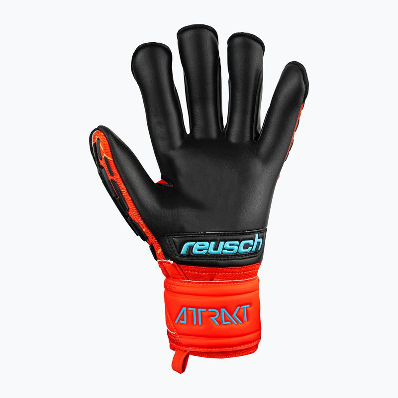 Reusch Attrakt Freegel Gold Evolution Cut вратарски ръкавици червени 5370135-3333 5