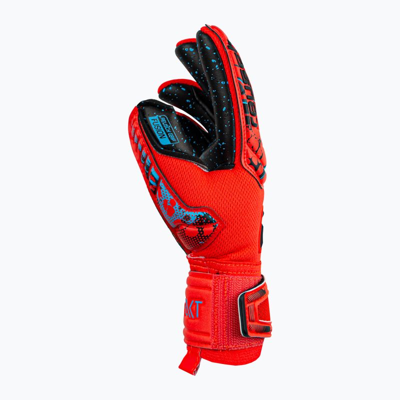 Reusch Attrakt Fusion Finger Support Guardian Junior детски вратарски ръкавици червени 5372940-3333 6