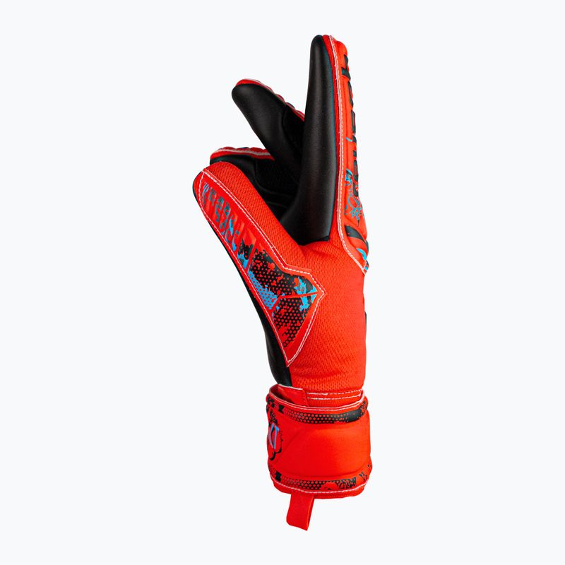 Reusch Attrakt Grip Evolution Finger Support Junior детски вратарски ръкавици червени 5372820-3333 6