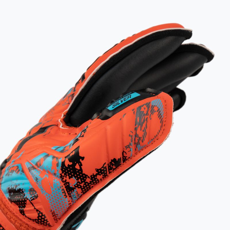 Детски вратарски ръкавици Reusch Attrakt Silver Roll Finger Junior Red 5372217-3333 3