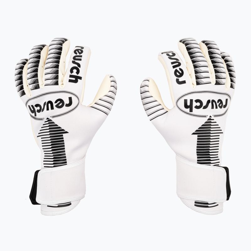 Вратарски ръкавици Reusch Arrow Gold X, бели 5370908-1100