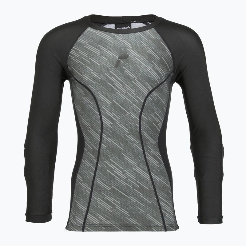 Вратарска блуза с дълъг ръкав Reusch Padded Eco Underhirt black/desert green