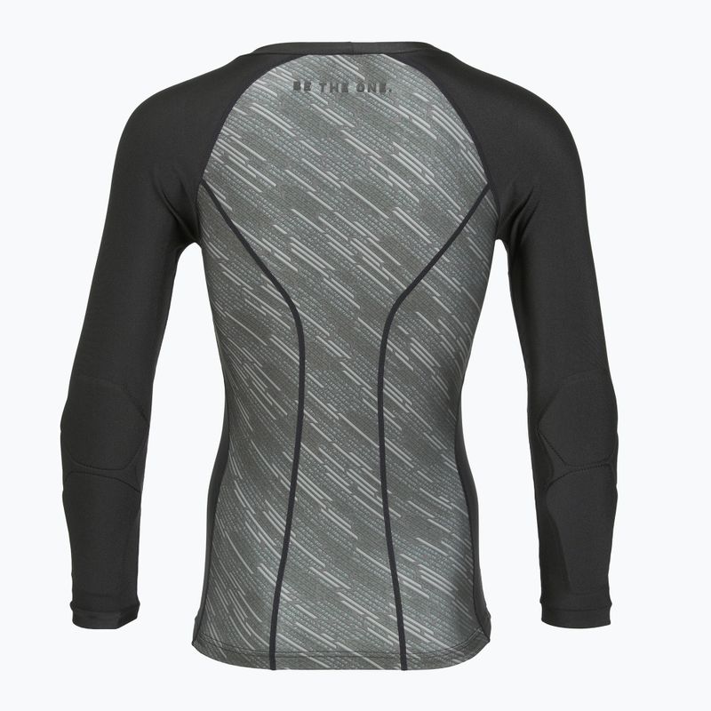 Вратарска блуза с дълъг ръкав Reusch Padded Eco Underhirt black/desert green 2