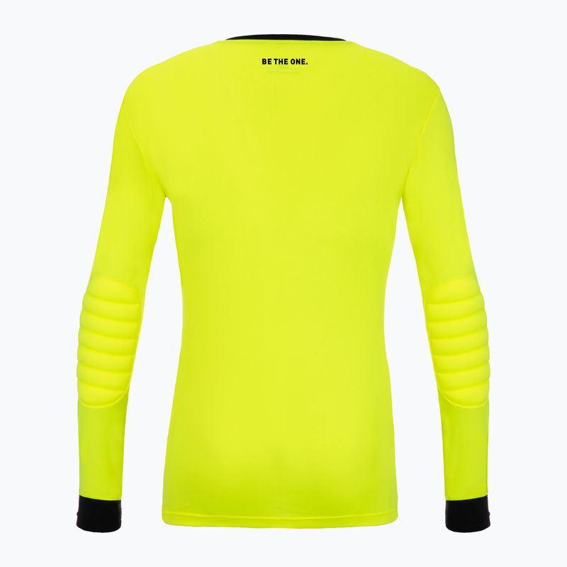 Детска вратарска фланелка Reusch Match Longsleeve Padded Junior жълта 5321700 2