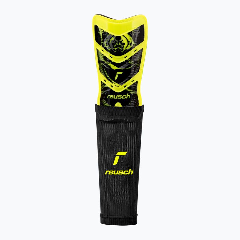 Протектори за подбедрици Reusch Shinguard Attrakt Supreme safety yellow/black