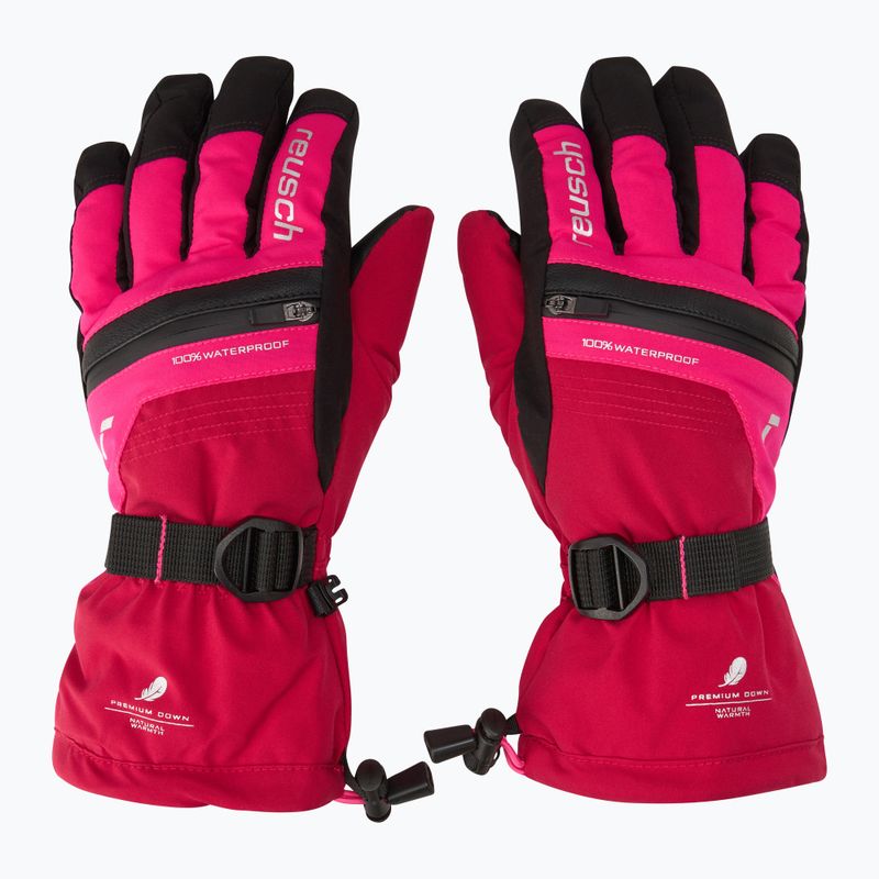 Детски скиорски ръкавици Reusch Lando R-TEX XT cerise/pink glo 2