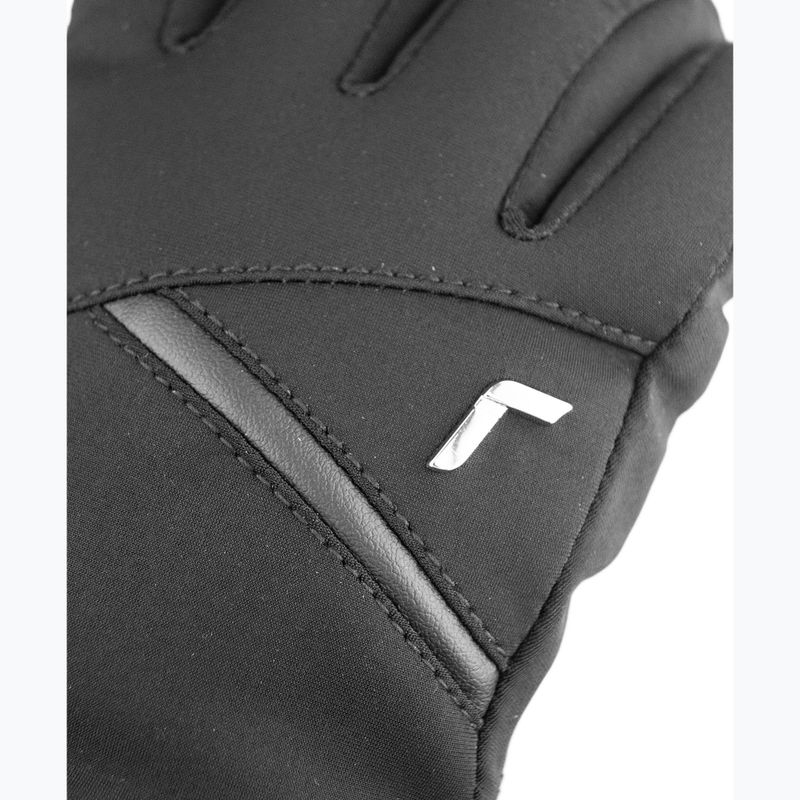 Дамски скиорски ръкавици Reusch Lore Stormbloxx black/silver 5
