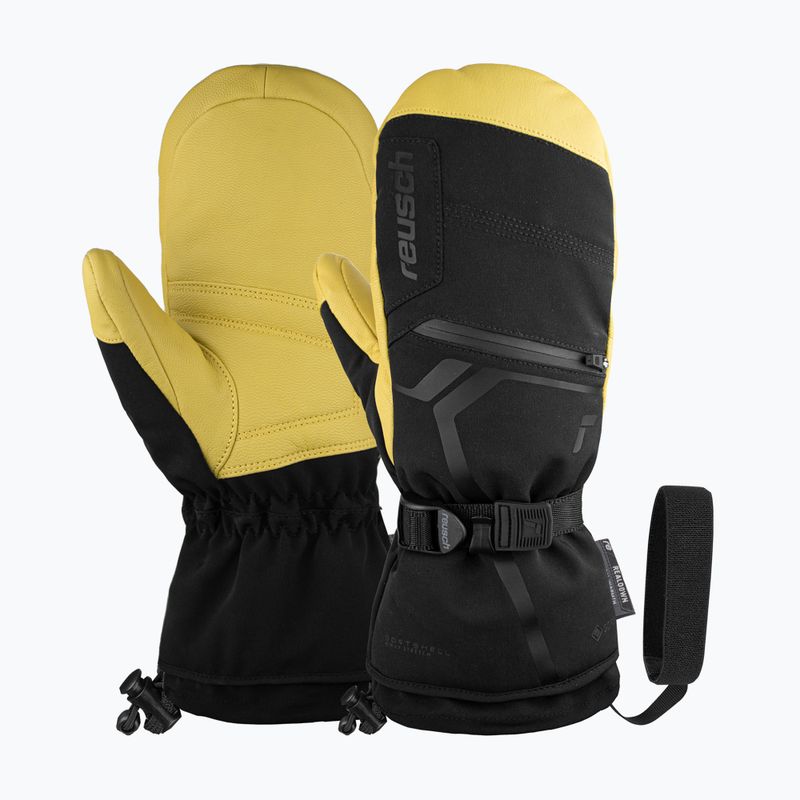 Скиорски ръкавици Reusch Down Spirit Gore-Tex Mitten black/camel 2
