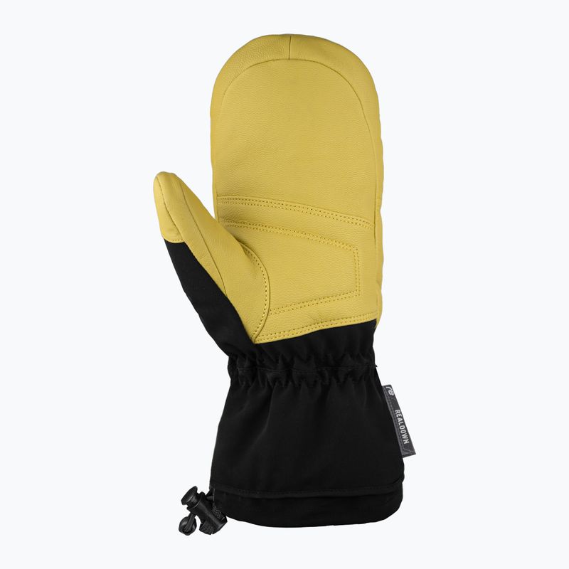 Скиорски ръкавици Reusch Down Spirit Gore-Tex Mitten black/camel 3