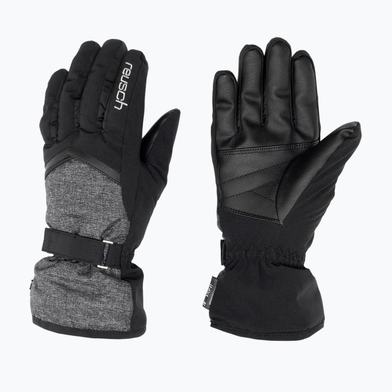 Ски ръкавица Reusch Moni R-Tex Xt black/black melange