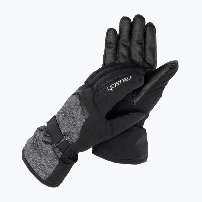 Ски ръкавица Reusch Moni R-Tex Xt black/black melange