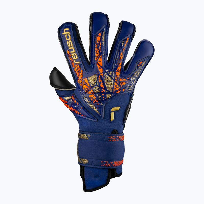 Вратарски ръкавици Reusch Attrakt Duo Evolution premium blue/gold/black 2