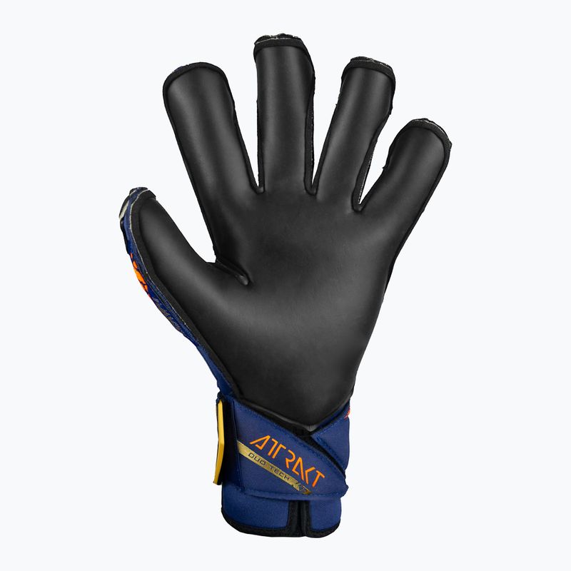 Вратарски ръкавици Reusch Attrakt Duo Evolution premium blue/gold/black 3