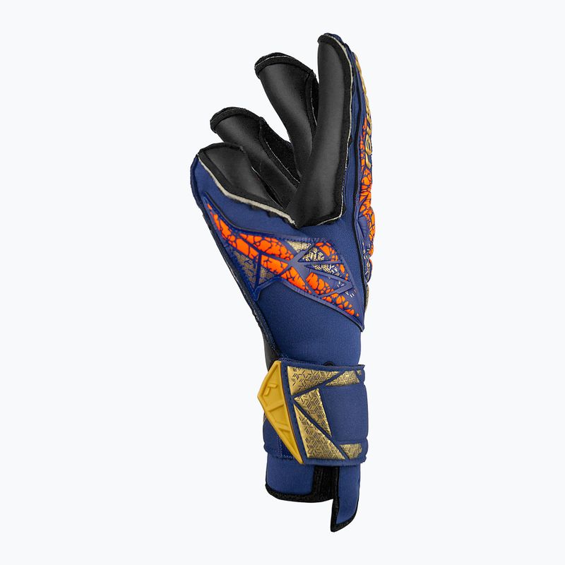 Вратарски ръкавици Reusch Attrakt Duo Evolution premium blue/gold/black 4