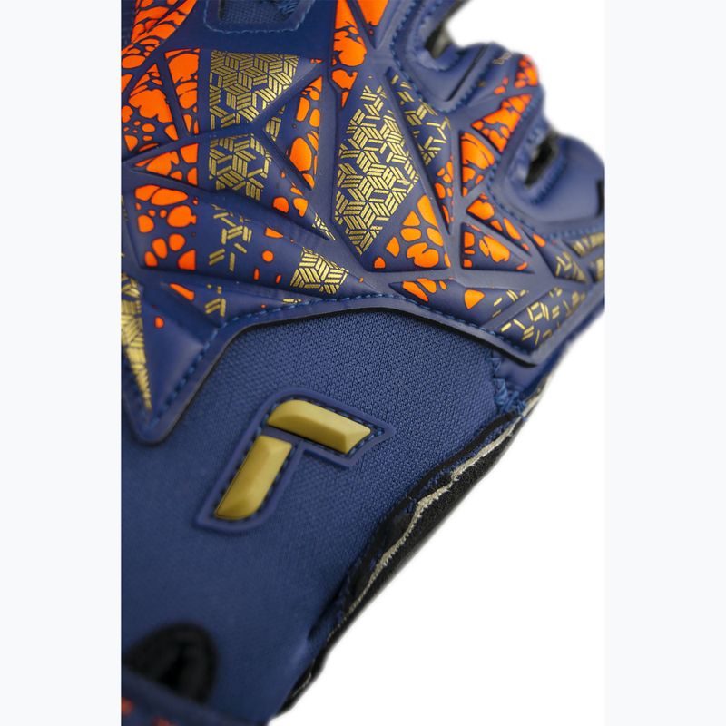 Вратарски ръкавици Reusch Attrakt Duo Evolution premium blue/gold/black 6