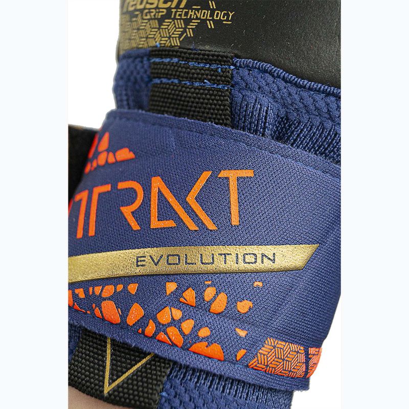 Вратарски ръкавици Reusch Attrakt Gold X Evolution premium blue/gold/black 8