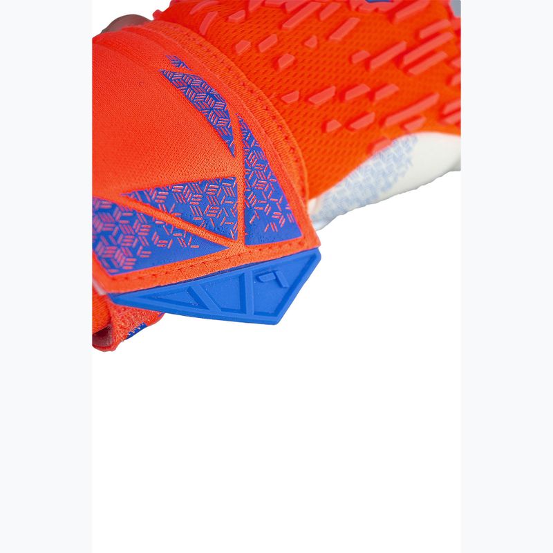 Вратарска ръкавица Reusch Attrakt Gold X Freegel hyper orange/electric blue 9