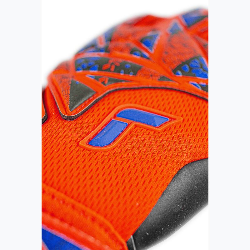 Вратарска ръкавица Reusch Attrakt Duo hyper orange/electric blue/black 6