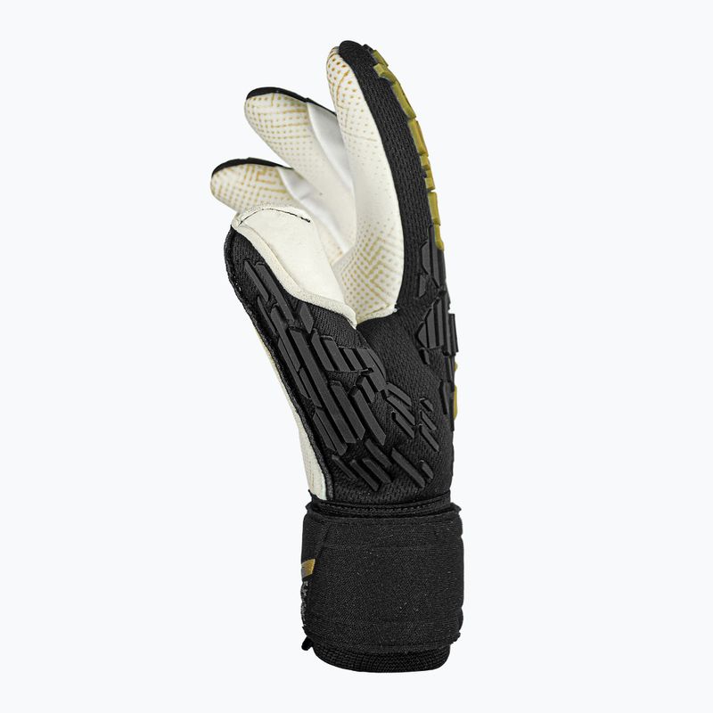 Reusch Attrakt Freegel Gold X GluePrint Finger Support вратарска ръкавица черна/златна 4