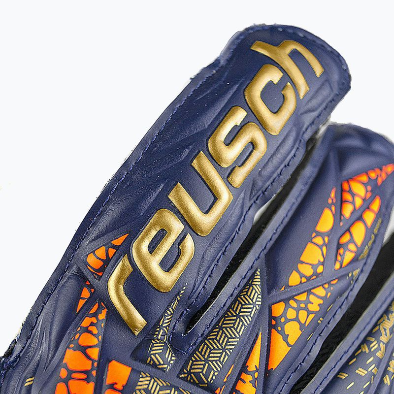 Вратарски ръкавици Reusch Attrakt Grip premium blue/gold 5