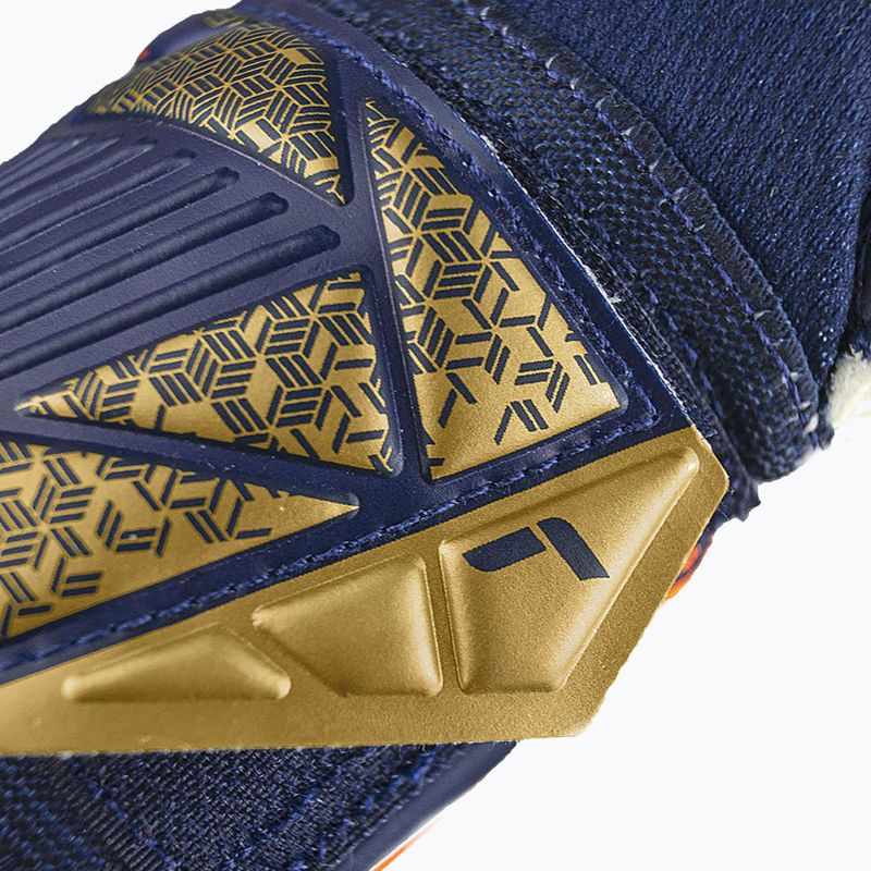 Вратарски ръкавици Reusch Attrakt Grip premium blue/gold 7