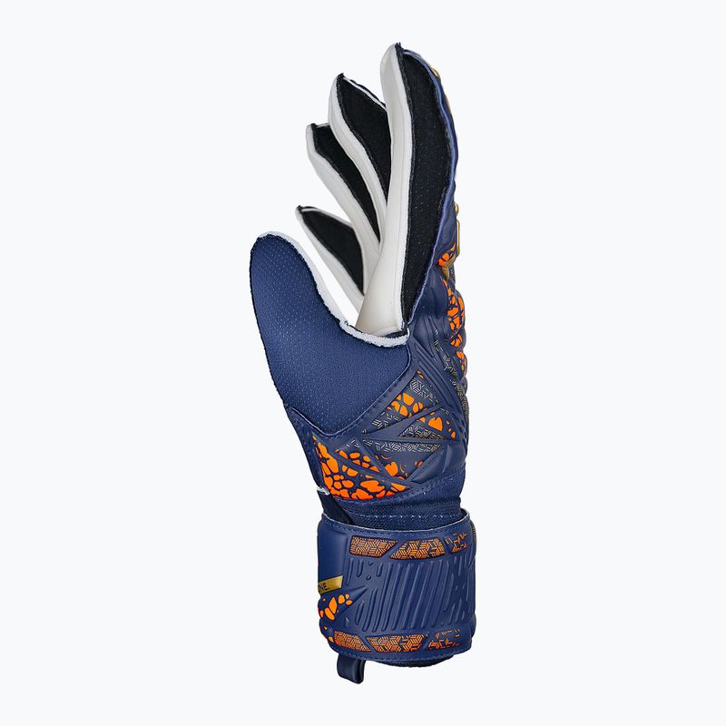 Вратарски ръкавици Reusch Attrakt Solid premium blue/gold 4