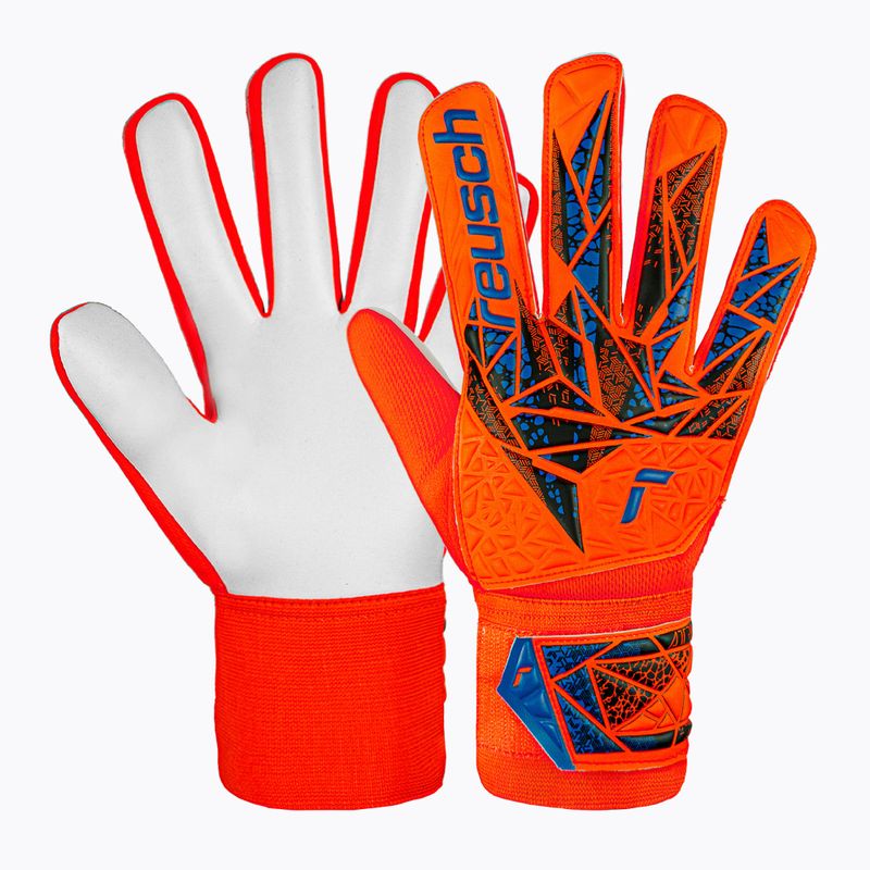 Вратарски ръкавици Reusch Attrakt Starter Solid bright red/future blue