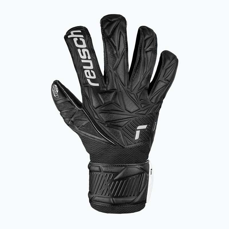 Детски вратарски ръкавици Reusch Attrakt Infinity Junior black 2