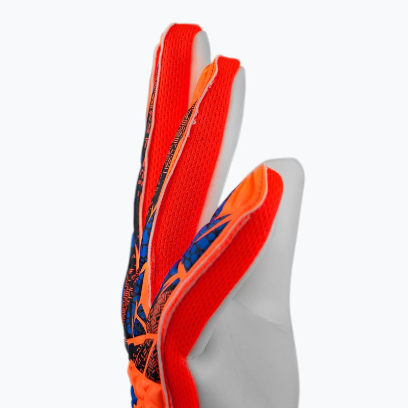 Reusch Attrakt Starter Solid Junior hyper orng/elec blue детски вратарски ръкавици 5