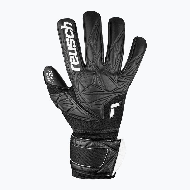 Вратарски ръкавици Reusch Attrakt Gold NC Finger Support black 2
