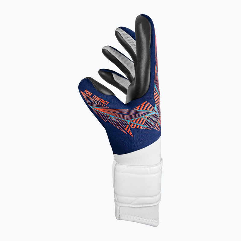 Вратарски ръкавици Reusch Pure Contact Silver premium blue/electric orange/black 4
