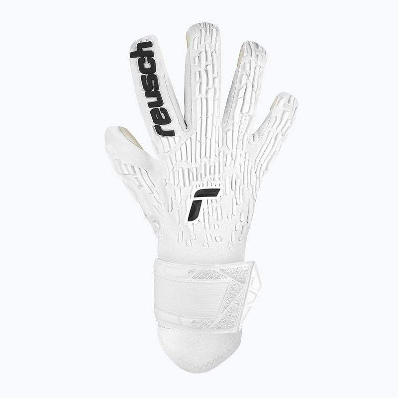 Детски вратарски ръкавици Reusch Attrakt Freegel Gold white 2
