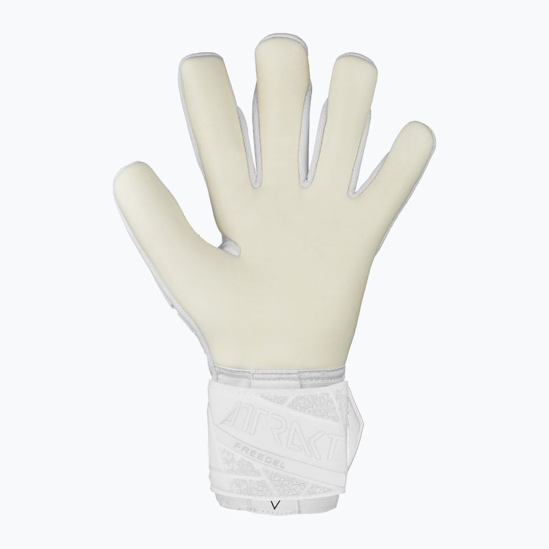 Детски вратарски ръкавици Reusch Attrakt Freegel Gold white 3
