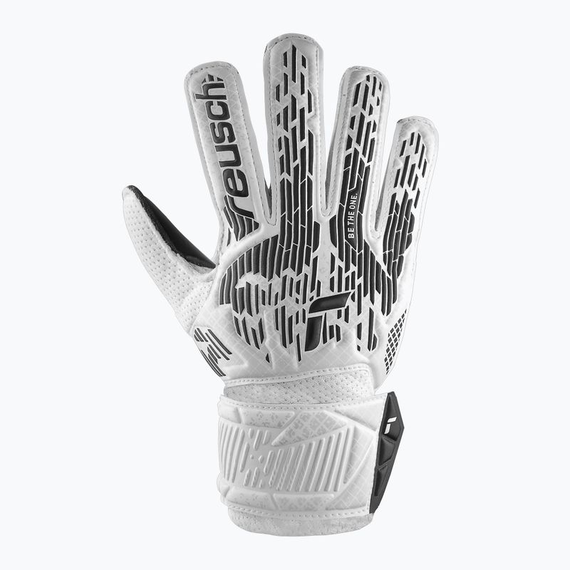 Вратарски ръкавици Reusch Attrakt Solid white/black 2