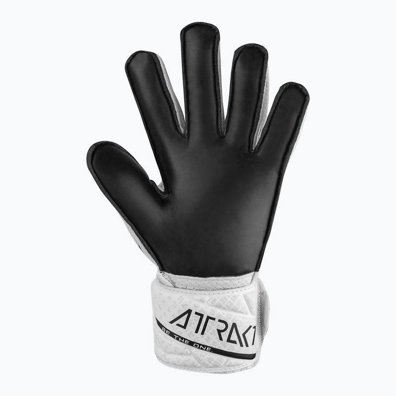 Вратарски ръкавици Reusch Attrakt Solid white/black 3