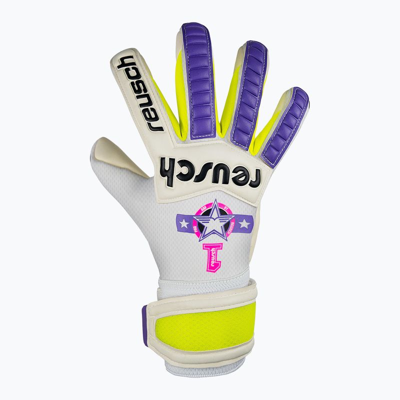 Вратарски ръкавици Reusch Legacy Pro Am Silver white/purple 2