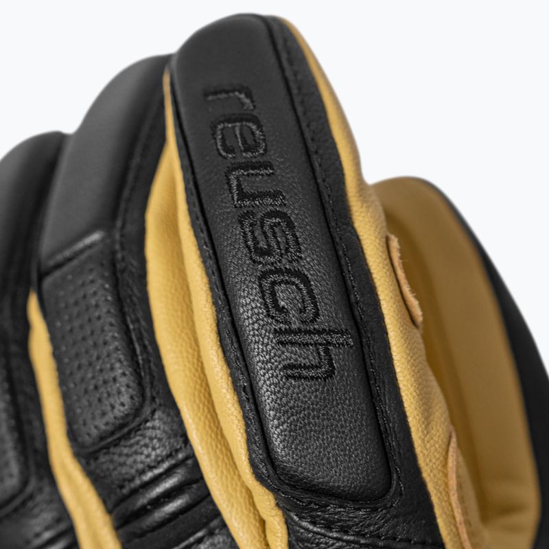 Скиорски ръкавици Reusch Pro Rc black/camel 5