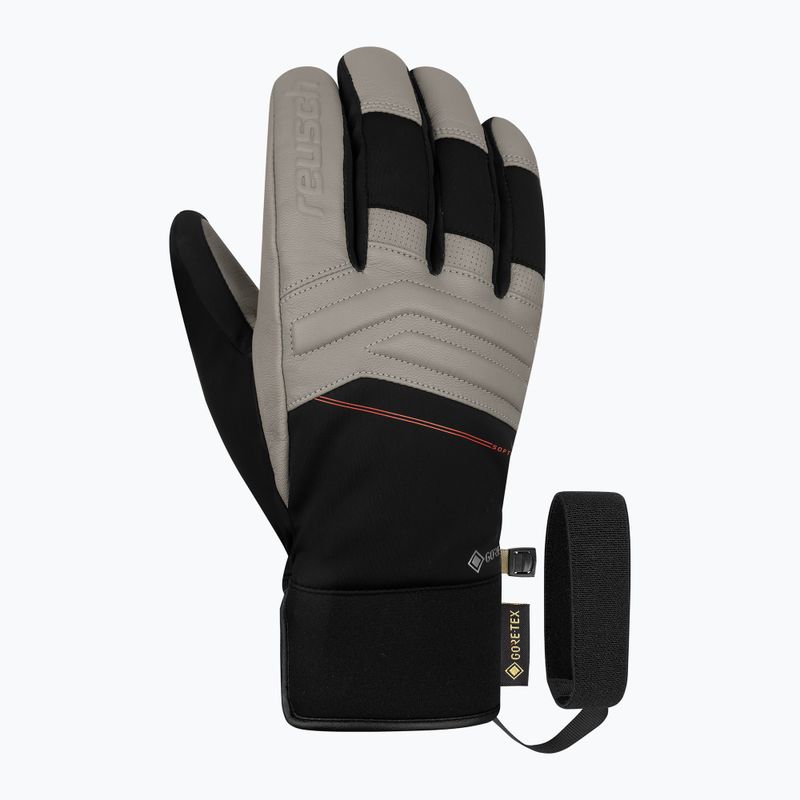 Скиорски ръкавици Reusch Jupiter Gore-Tex red/grey 3
