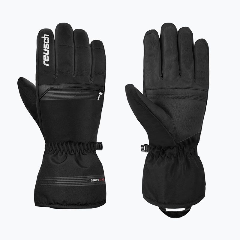 Скиорски ръкавици Reusch Snow King black/white
