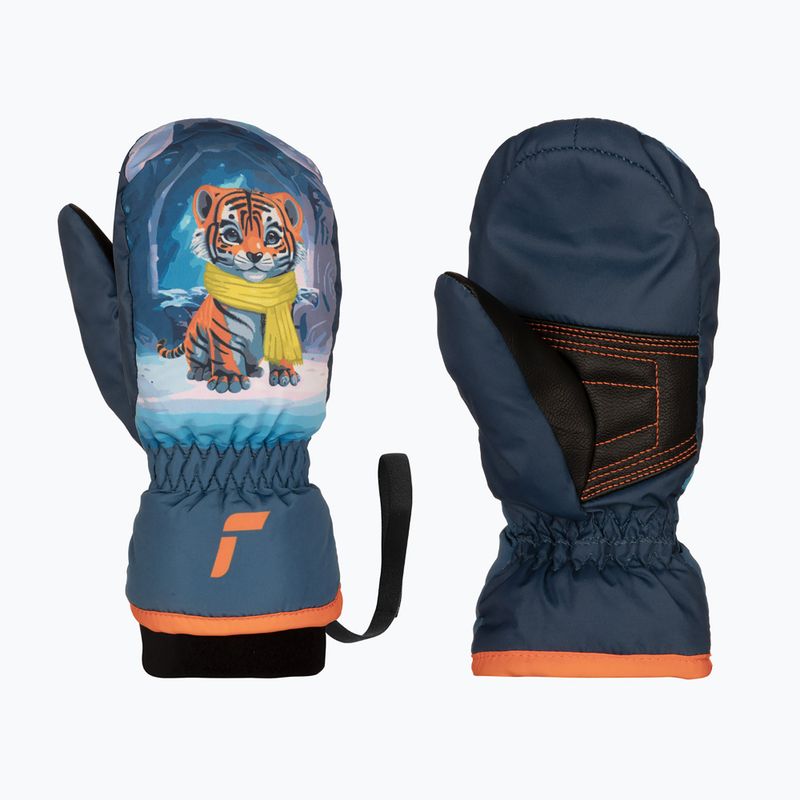 Детски скиорски ръкавици Reusch Scottie Mitten tiger