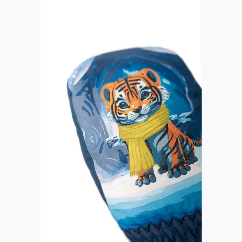 Детски скиорски ръкавици Reusch Scottie Mitten tiger 4