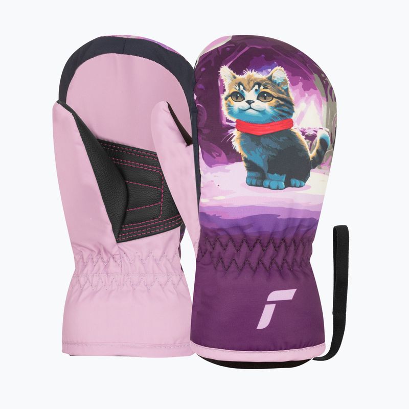 Детски скиорски ръкавици Reusch Scottie Mitten cat