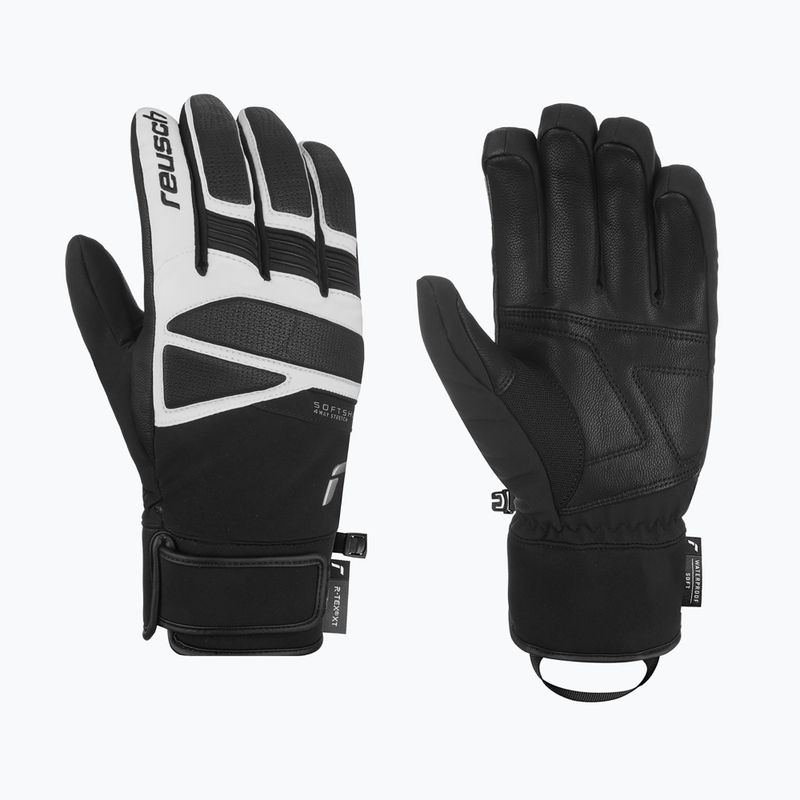 Скиорски ръкавици Reusch Thunder R-Tex XT white/black