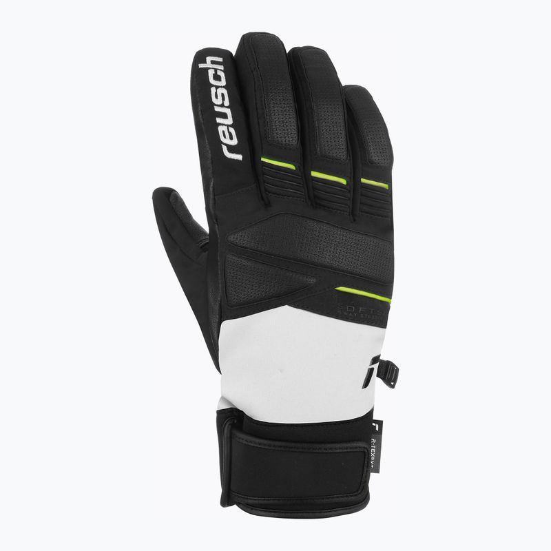 Скиорски ръкавици Reusch Thunder R-Tex XT blacier grey/black/safety yellow 2